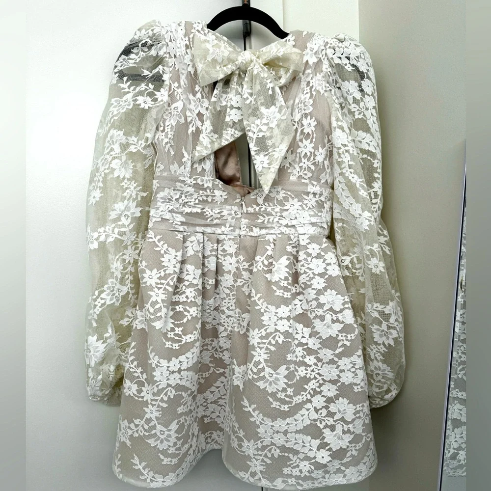 By Watters Meringue dress in Lace - Picture 3 of 6